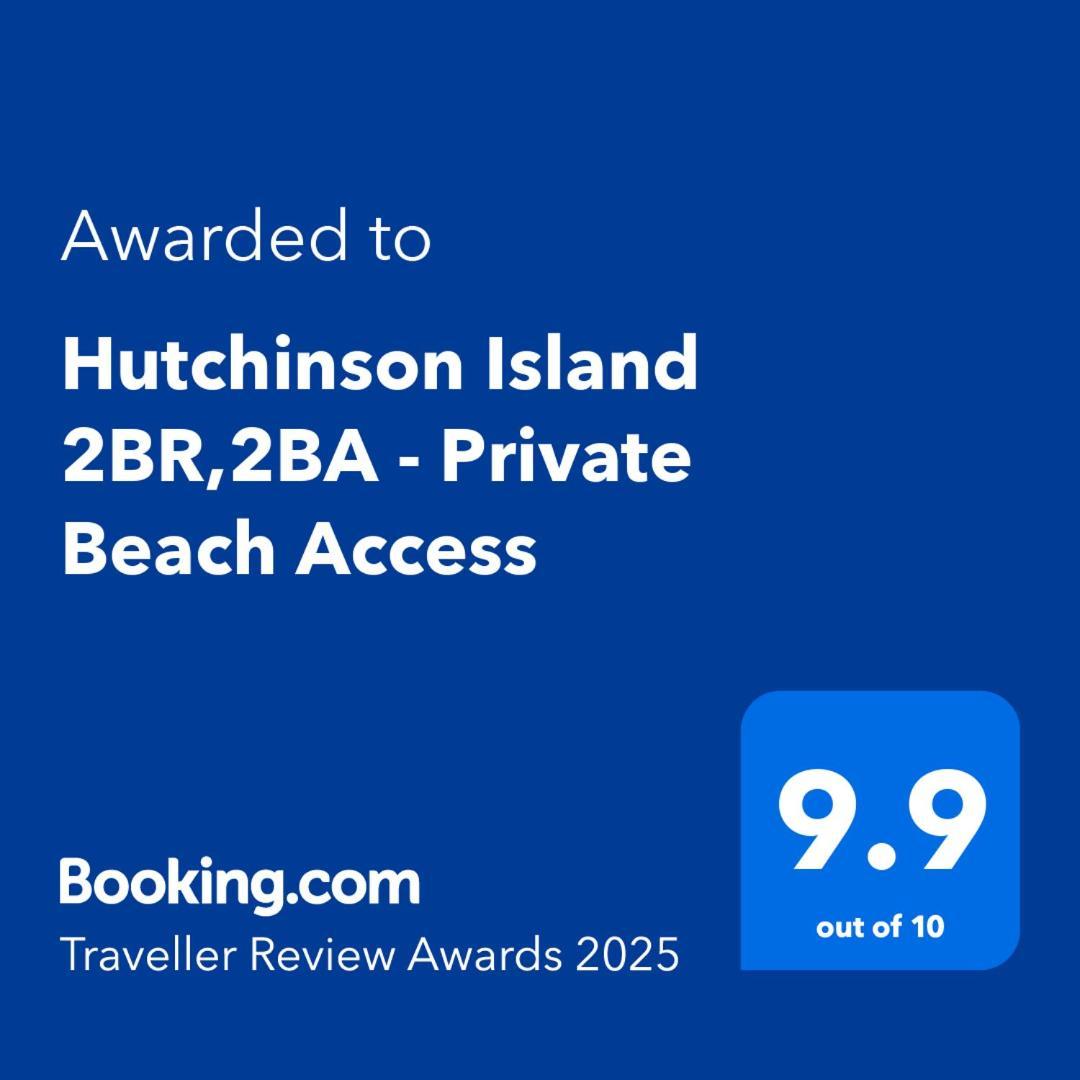 Hutchinson Island 2Br,2Ba - Private Beach Access فورت بييرس المظهر الخارجي الصورة